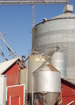 Family's on-site feed mill